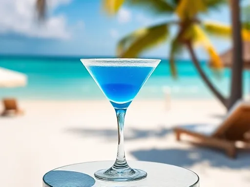 Blue Cosmopolitan - Outdoors
