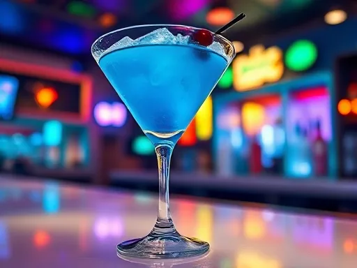 Blue Dragon - At a Bar