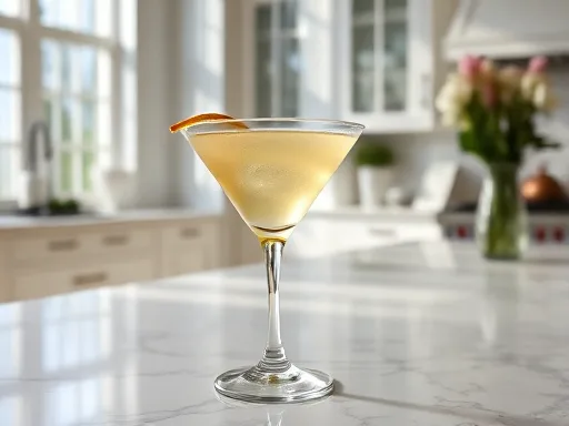 Blue Grass Cocktail - At Home