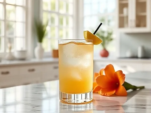 Blue Hawaiian Screw - At Home
