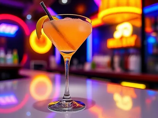 Blue Lady - At a Bar