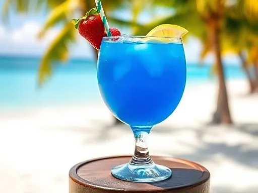 Blue Lemonade - Outdoors