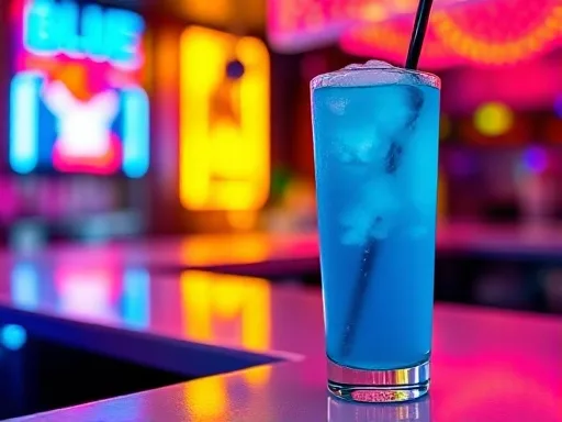 Blue Lesbian - At a Bar