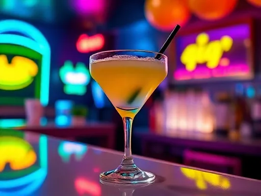 Blue Light Special - At a Bar