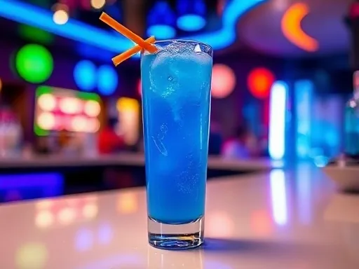 Blue Lightning - At a Bar