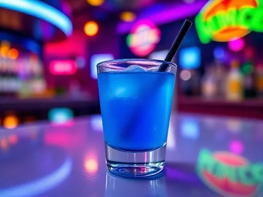 Blue Meanie - At a Bar