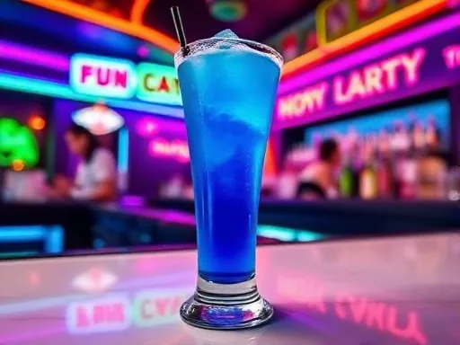 Blue Nuke - At a Bar