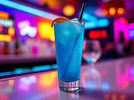 Blue Passion - At a Bar