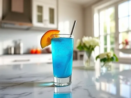 Blue Peach - At Home