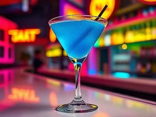 Blue Sky #3 - At a Bar