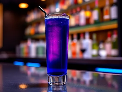 Blue Solute - At a Bar