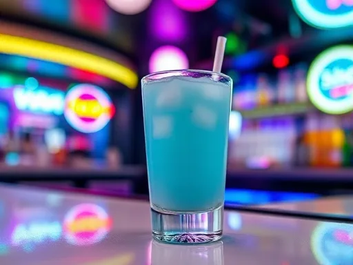 Blue Squid - At a Bar