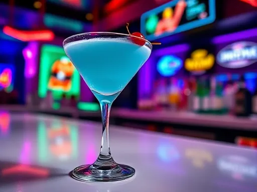 Blue Temptation - At a Bar