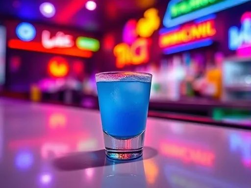 Blue Thrill - At a Bar