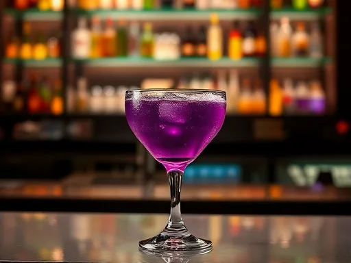 Blueberry Daiquiri - At a Bar