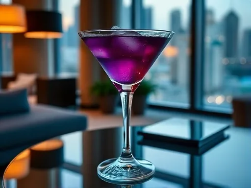 Blueberry Martini - At Home
