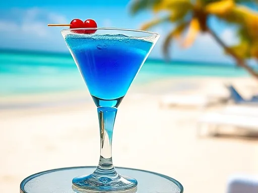 Blueberry Martini - Outdoors