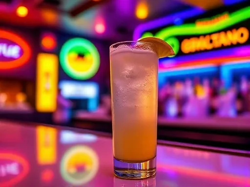 Blueberry Rumba - At a Bar