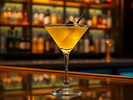 Bluecheese Martini - At a Bar