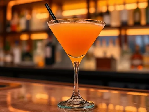 Bluesberry Cooler - At a Bar
