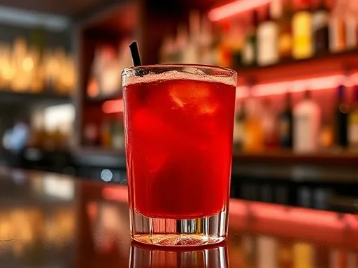 Blushing Barmaid - At a Bar