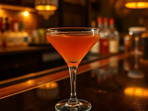 Bobby Burns Cocktail - At a Bar