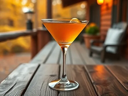 Bobby Burns Cocktail - Outdoors