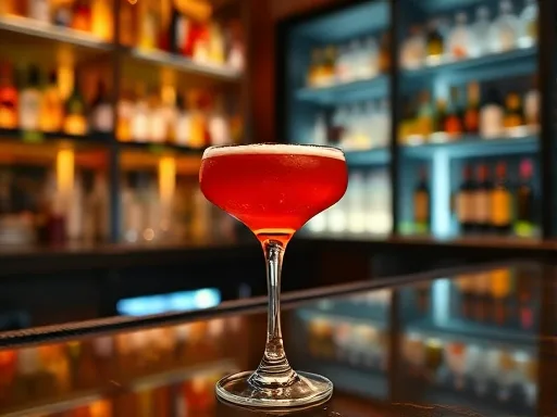 Bomb Cocktail - At a Bar