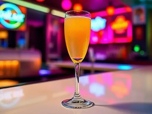 Bombay Bellini - At a Bar