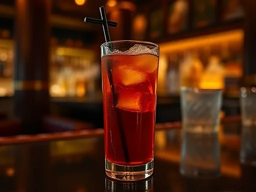 Bourbon Cooler - At a Bar