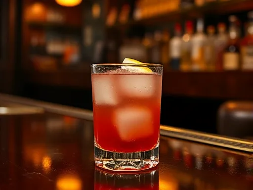 Bourbon Daisy - At a Bar
