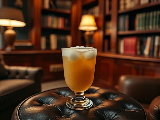 Bourbon Flip - At Home