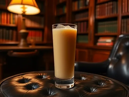 Bourbon Milk Punch #2 - At Home