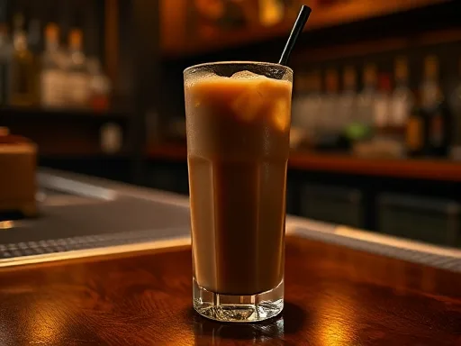 Bourbon Milk Punch #3 - At a Bar