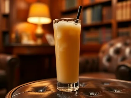 Bourbon Milk Punch - At Home