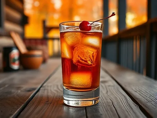 Bourbon Old-Fashioned - Outdoors