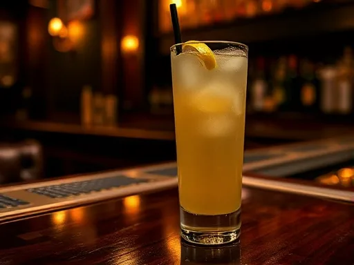 Bourbon Sling - At a Bar