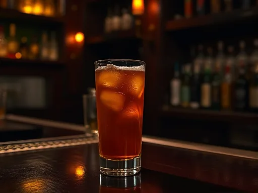 Bourbon Toddy - At a Bar