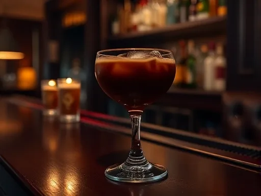 Bourbon a la Creme - At a Bar
