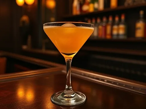 Brandied Apricot - At a Bar