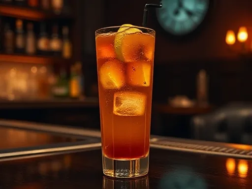 Brandy Cooler - At a Bar