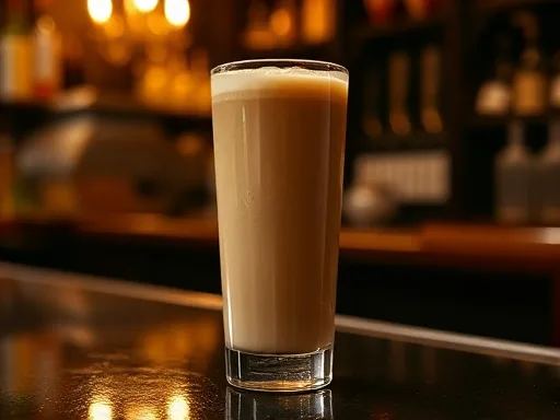 Brandy Eggnog - At a Bar