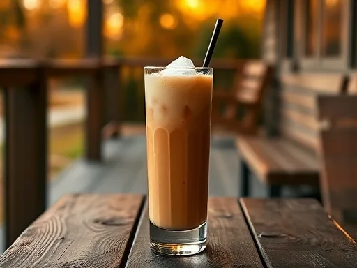 Brandy Eggnog - Outdoors