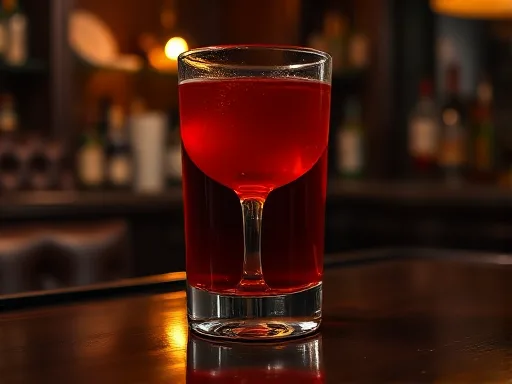 Brandy Manhattan - At a Bar