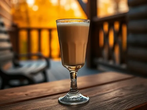 Brandy Milk Punch - Outdoors