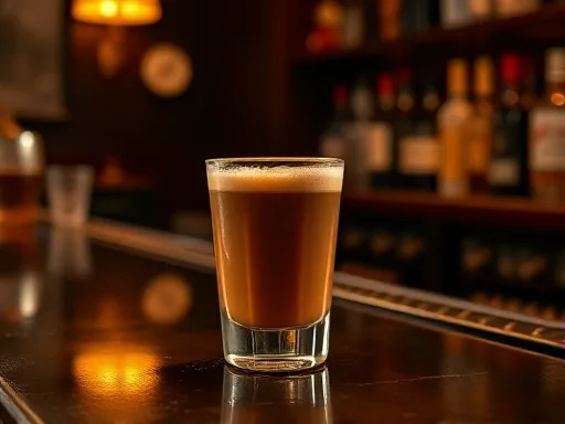 Brandy Mocha Almond - At a Bar