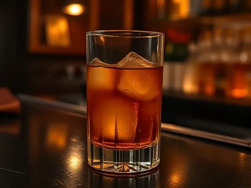 Brandy Old-Fashioned - At a Bar