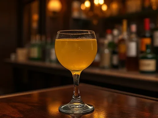 Brandy Punch - At a Bar