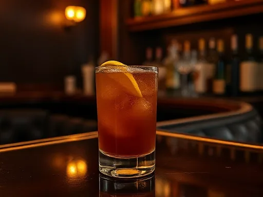 Brandy Toddy - At a Bar