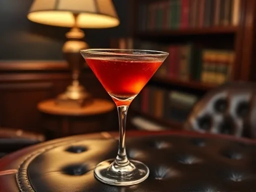Brandy Vermouth Cocktail - At Home